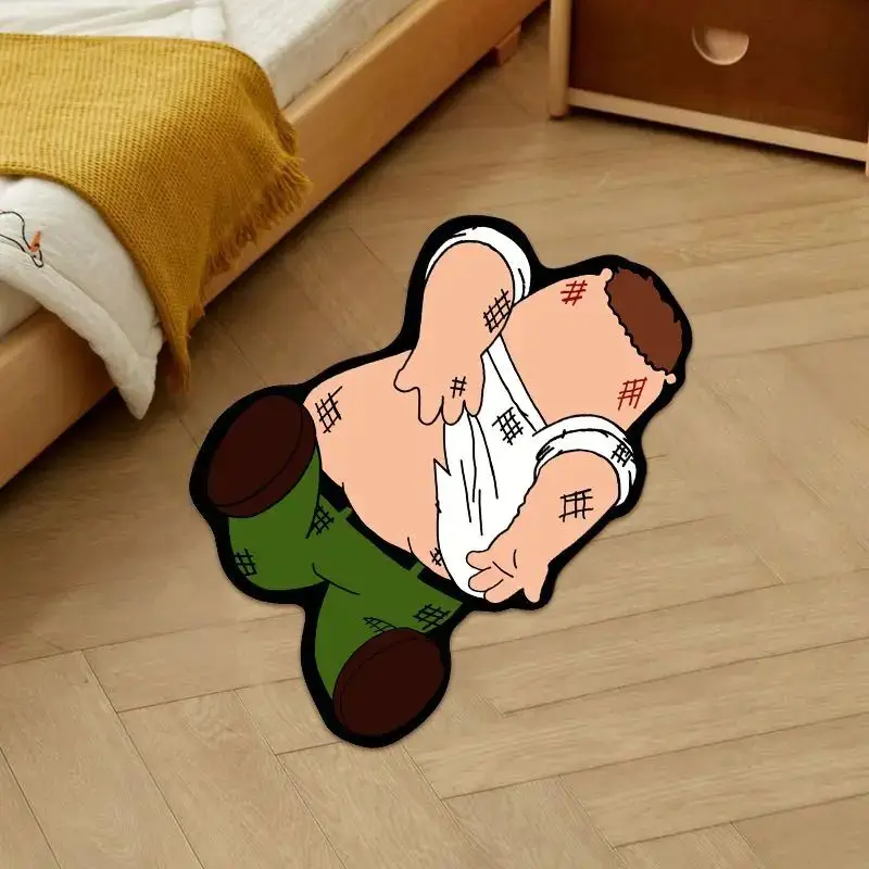 سجادة منطقة شخصية كرتونية ممتعة من VIKAMA لغرفة النوم وغرفة المعيشة، سجادة أرضية لغرفة الأطفال، سجادة غرفة الألعاب لتزيين المنزل