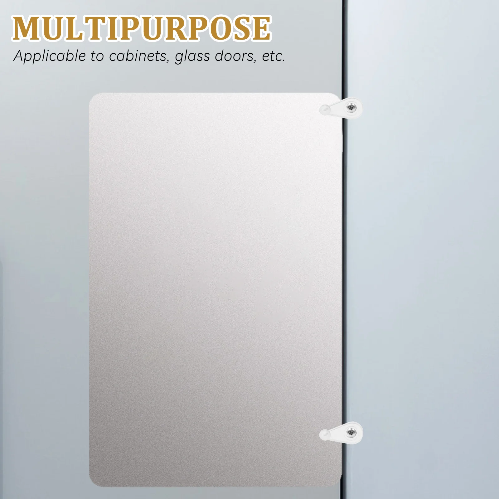 20 قطعة حامل للألواح الزجاجية للمرآة أجهزة تثبيت متينة مشبك تركيب سريع للخزائن الخشبية والأكريليك