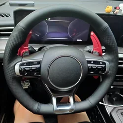 Microfiber Leather DIY Car Steering Wheel Braid Cover Auto Accessories For Kia Sportage 5 GT-Line 2021 2022 2022 2023 2024