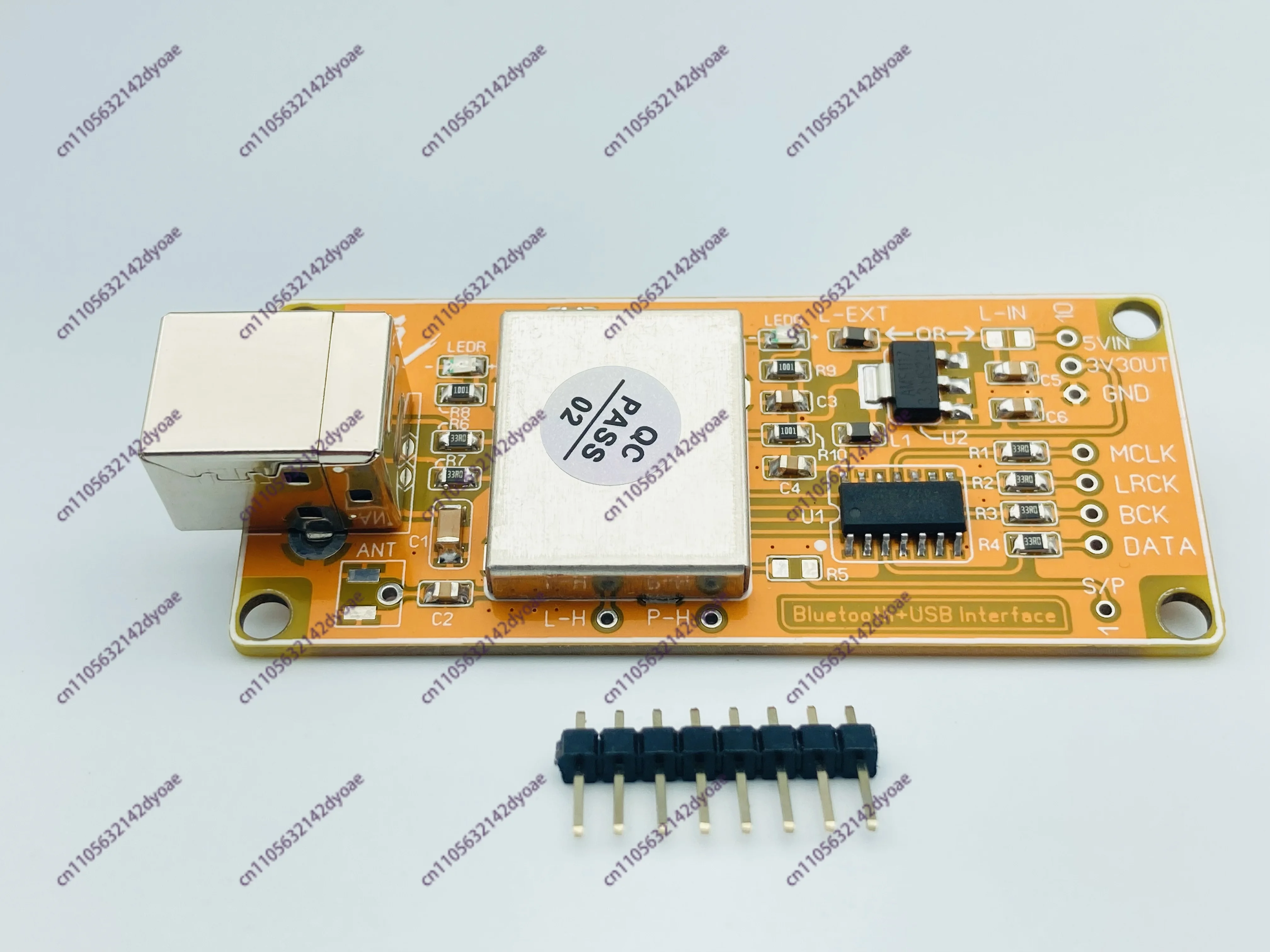 AK4118 Coaxial Board Optical Fiber to IIS Support USB Bluetooth Card Slot 192K/24bit DIR Digital Receiver Board