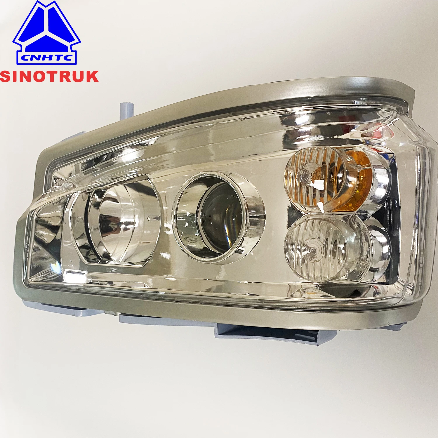 SINOTRUK HOWO Truck Left Headlight with 24V Halogen Headlamp Superbright WG9719720001 Head Lights Assembly