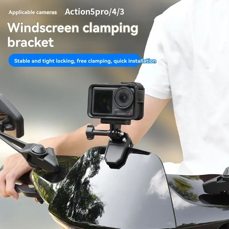 

【НОВИНКА】Крепление на лобовое стекло для GoPro X5 и GoPro Ace, алюминиевый зажим, аксессуары