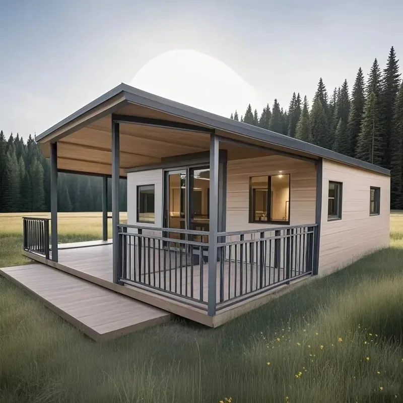 Foldable Container House Portable Tiny House Modular Shipping Container 20ft 40ft Expandable Fold Out Container House for Spain