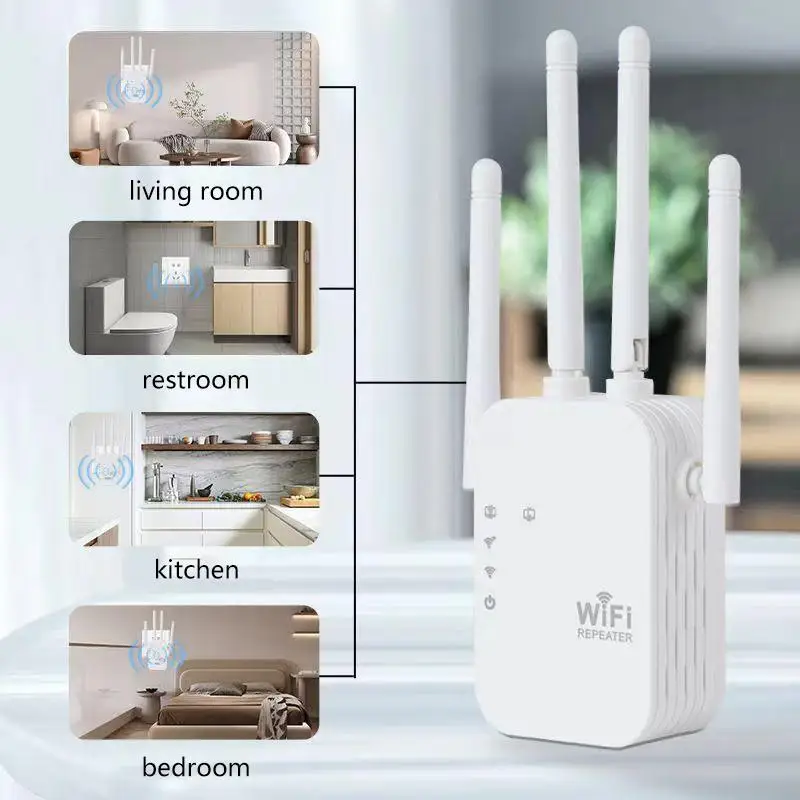 5G/2.4G Signal Router 300Mbps Wireless WiFi Repeater 802.11N Long Range Wireless WiFi Extender Amplifier WIFI Booster
