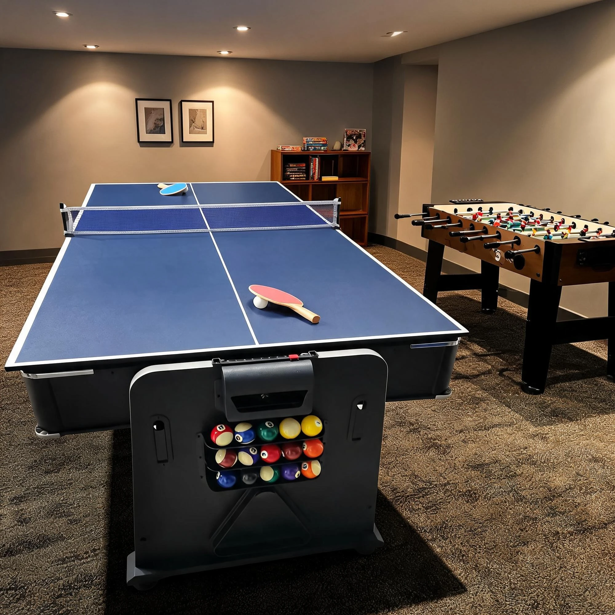Custom Best Choice Products 4in1 Multi Game Table Arcade Set Factory Custom Home Pool Billiards Air Hockey Indoor Sports MDF PVC