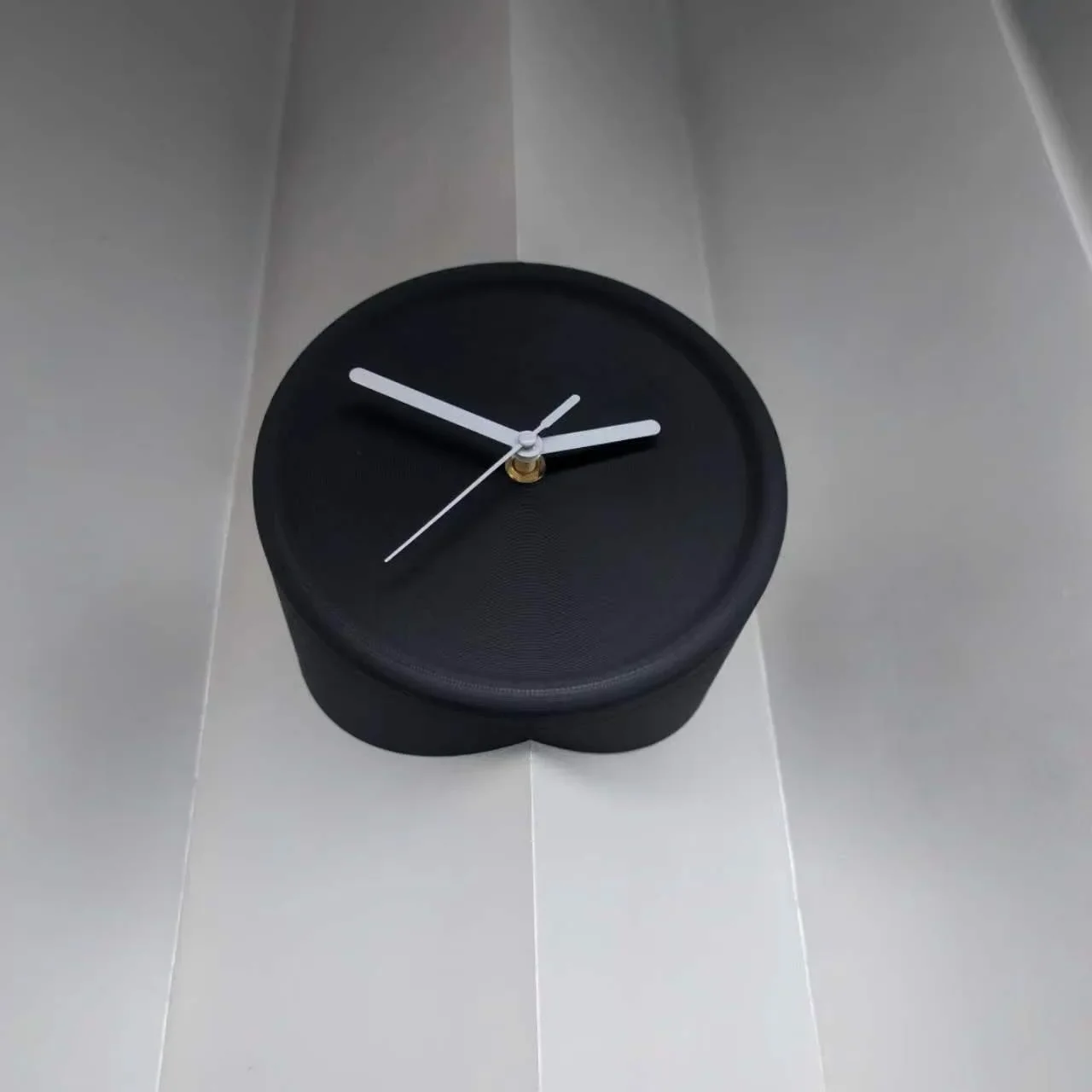 3D Printed Model Corner Wall Clock Corner Sunny Corner Simple Silent Wall Clock Wall Technology Art Decoration