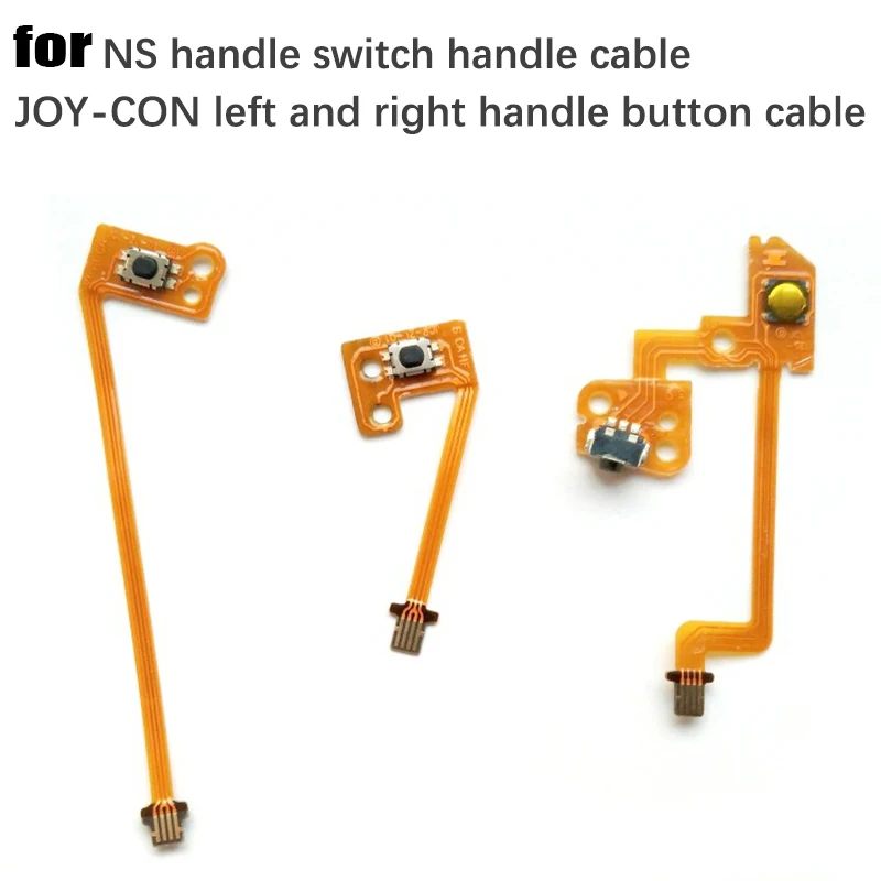 Reparação ZL ZR Botão Ribbon Flex Cable para NS Switch, Joy Con, Key Controller, Peças de reposição para JoyCon Controller