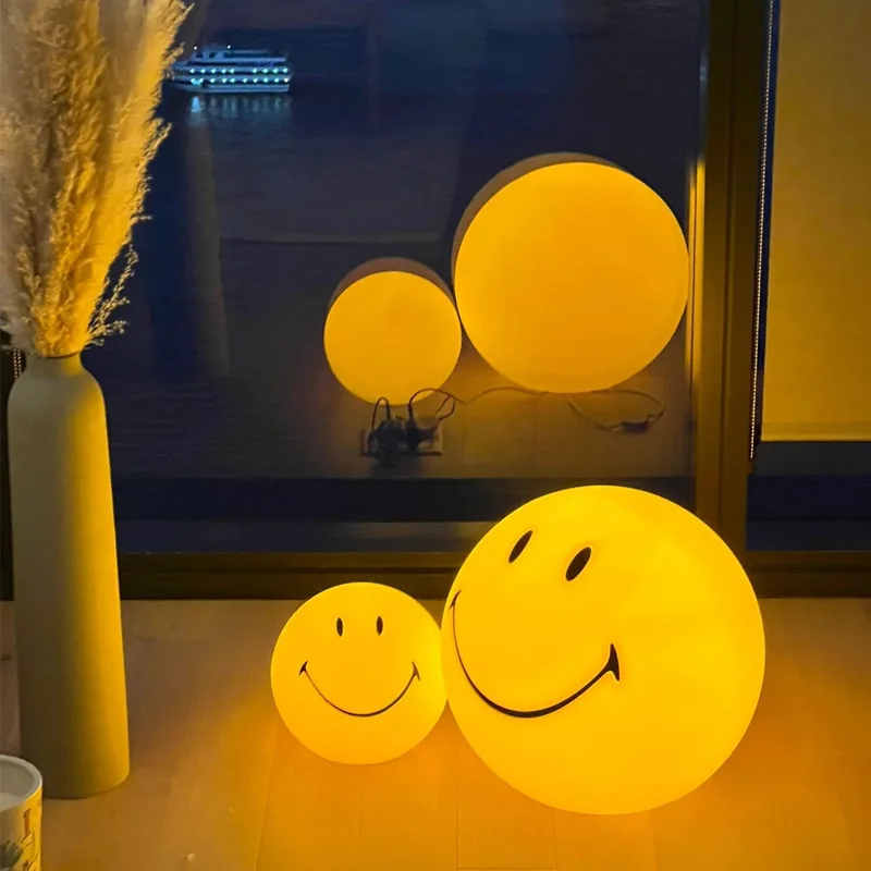 Smiling Face Lights Heal Positive Life Expressions Smiling Lights Decorate Bedrooms Living Rooms Atmosphere Lights