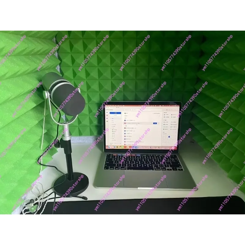 Desktop Sound Isolation Shield For Voice Recording Eliminate Room Reverb Home Studio Podcast Recording Accessory For Audio Host