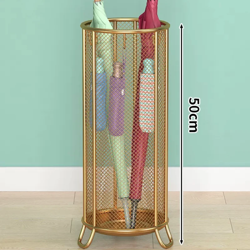 Elegant Light Luxury Umbrella Storage Rack: Suitable for Commercial Hotel Lobby Home Stylish Doorway Umbrella Holder