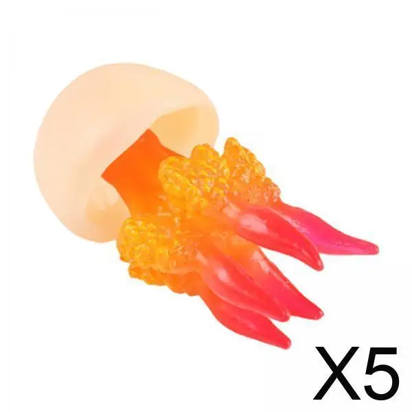 

Фигурка морских животных, модель медузы, игровой набор с морскими существами, развивающие игрушки для детей, интерактивные художественные игрушки, подарок на день рождения