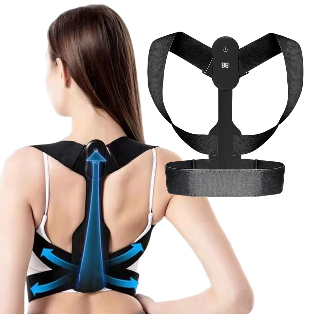 

Back Brace Posture Corrector for Women Men Smart Back Straightener Scoliosis and Hunchback Correction Adjustable Posture Trainer