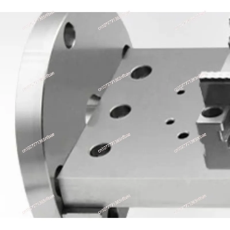 170/210mm 4-Axis Single-Side Bridge Plate L-Block Rotary Table Fixture Self-Centering Vise for CNC Machines