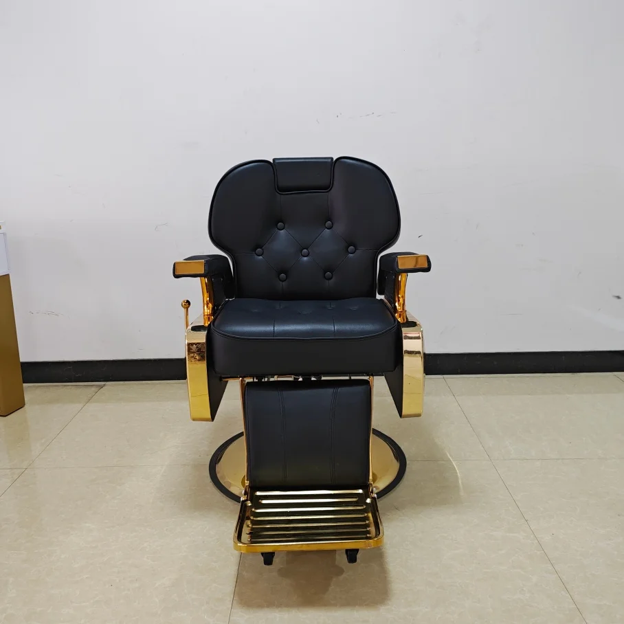 @#@#Luxury Modern White Synthetic Leather Commercial Barber Chair 360 Degree Rotation Hydraulic Pump Salon Workshop YIMEIJIA Y16