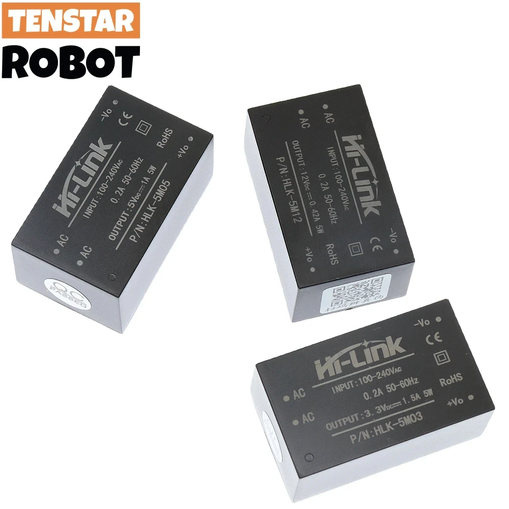 HLK-PM01 HLK-PM03 HLK-PM12 AC-DC 220V to 5V/3.3V/12V mini power supply module,intelligent household switch power supply module