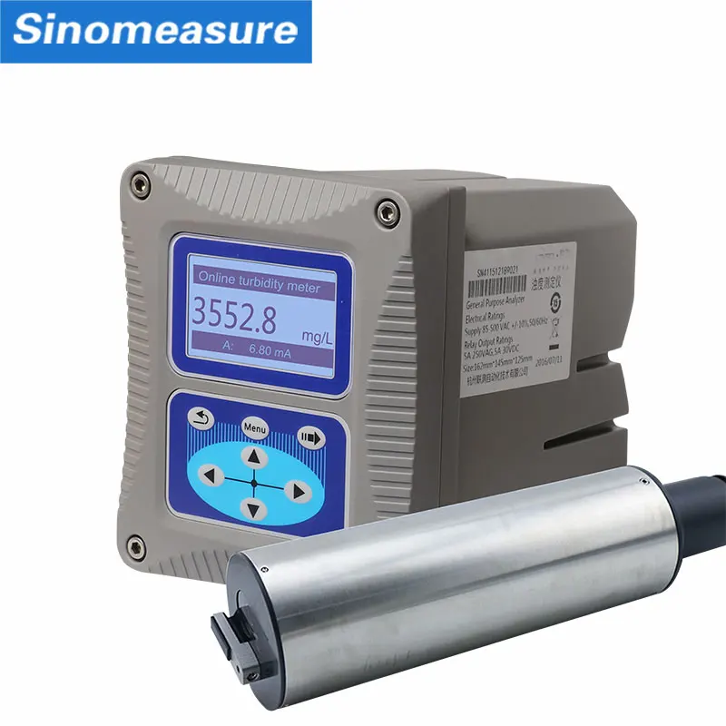 

High quality china high water MLSS analyzer online turbidimeter online turbidity meter and turbidity sensor for waste treatment