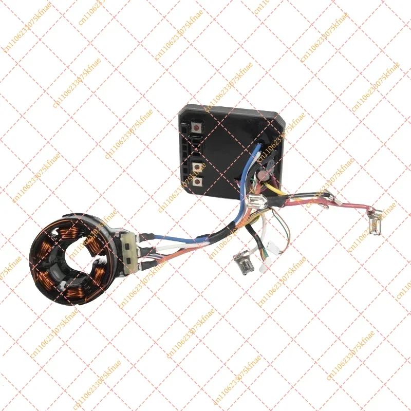 

OEM Stator Assembly 629A98-0 / 629477-6 for Makita DTW300 & XWT15 Impact Wrench | Motor Controller Replacement Part