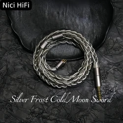 Nici HiFi-10 In-Ear Headphone Extension Cable with 2.5/3.5/4.4mm Balance, MMCX/2Pin/IE900 for Delci Explorer DaVinci Himalaya