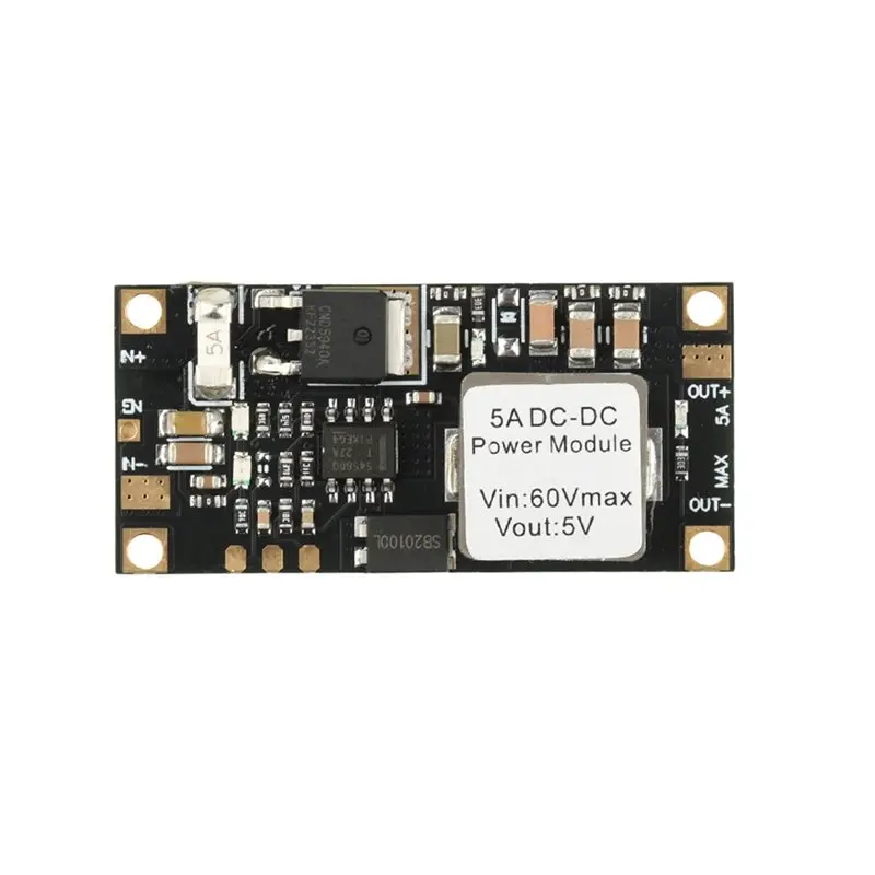 T23C 4X DC-DC 6.5V-60V To 5V Voltage Stabilizing Step-Down Module Mini-Low-Profile Buck Converter Power Supply