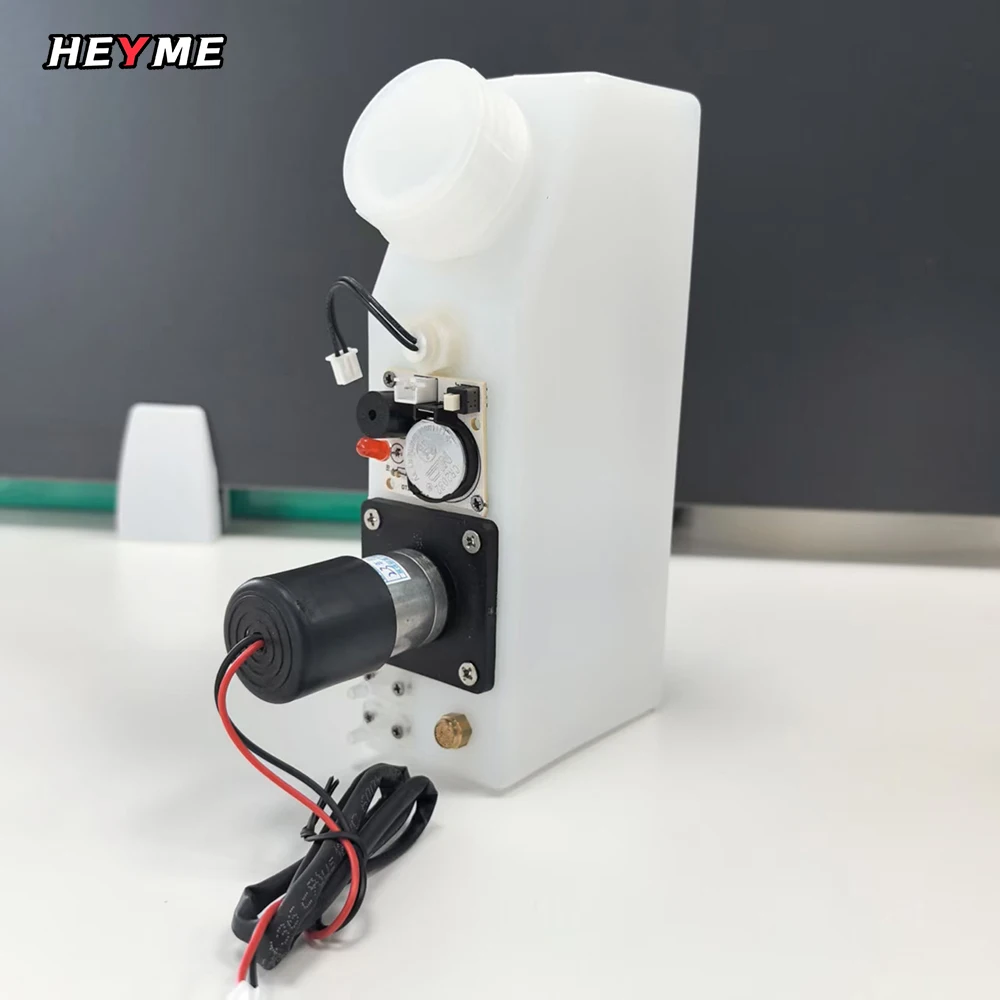 

Картридж с белыми чернилами и двигателем мешалки, датчик жидкости с сигнализацией для УФ-принтера DTF, чернильный вспомогательный бак с глушителем