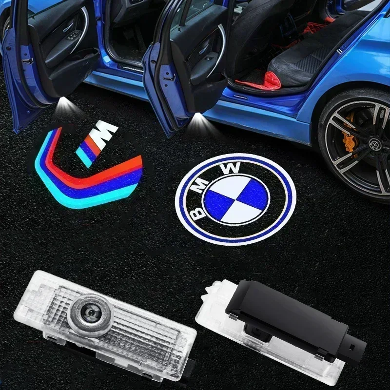 

Car Door Welcome Lamp Laser Projector Logo Ghost Shadow Night Lights For BMW M Power Performance F31 E36 E39 E87 E90 X3 X5