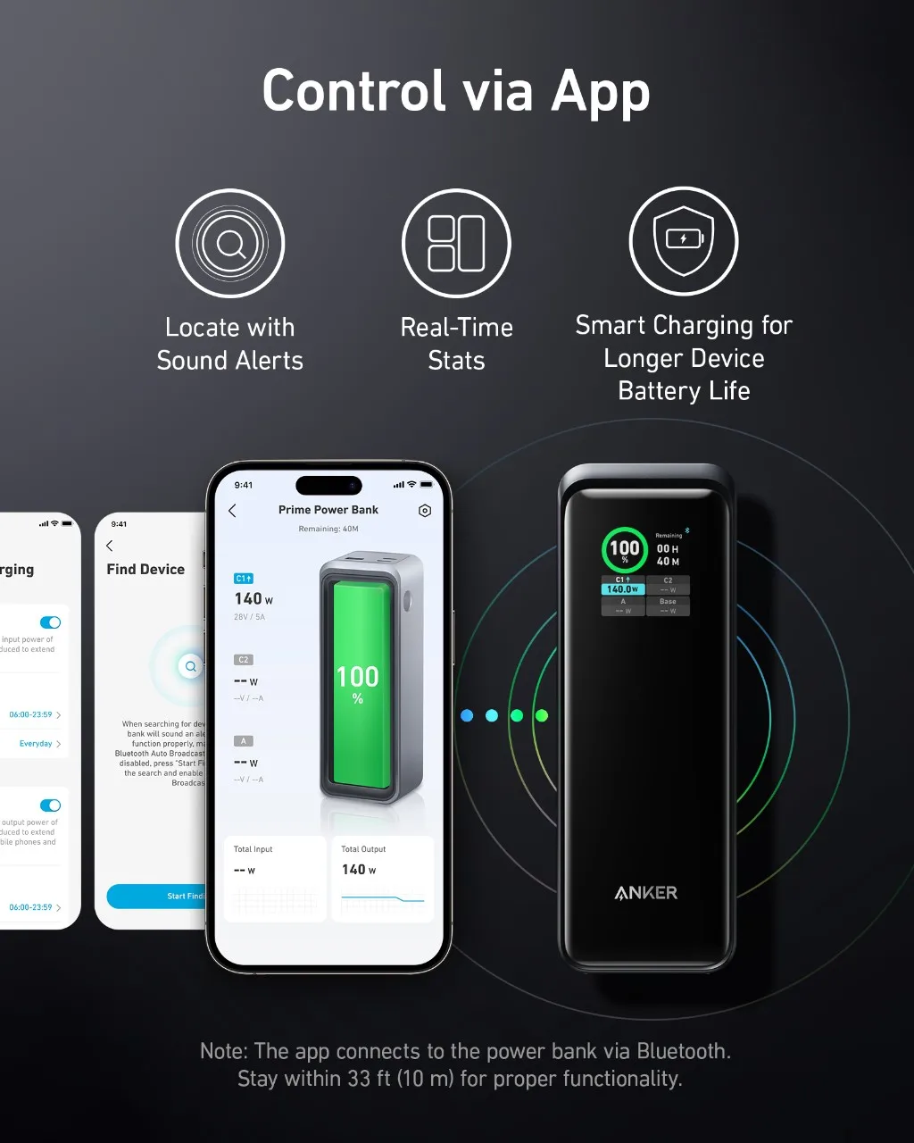 Anker Prime Power Bank 27650mAh 3-Port 250W Portable Charger 99.54