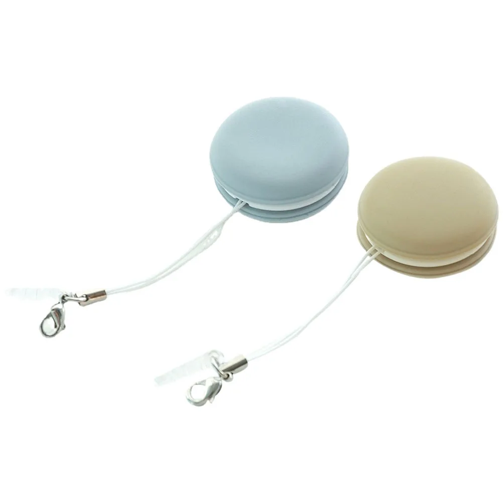 

2Pcs Screen Cleaner Macaron Design Double Sided Microfiber Cloth Phone Glasses Lens Wiper Keychain Pendant Electronic Cleaning