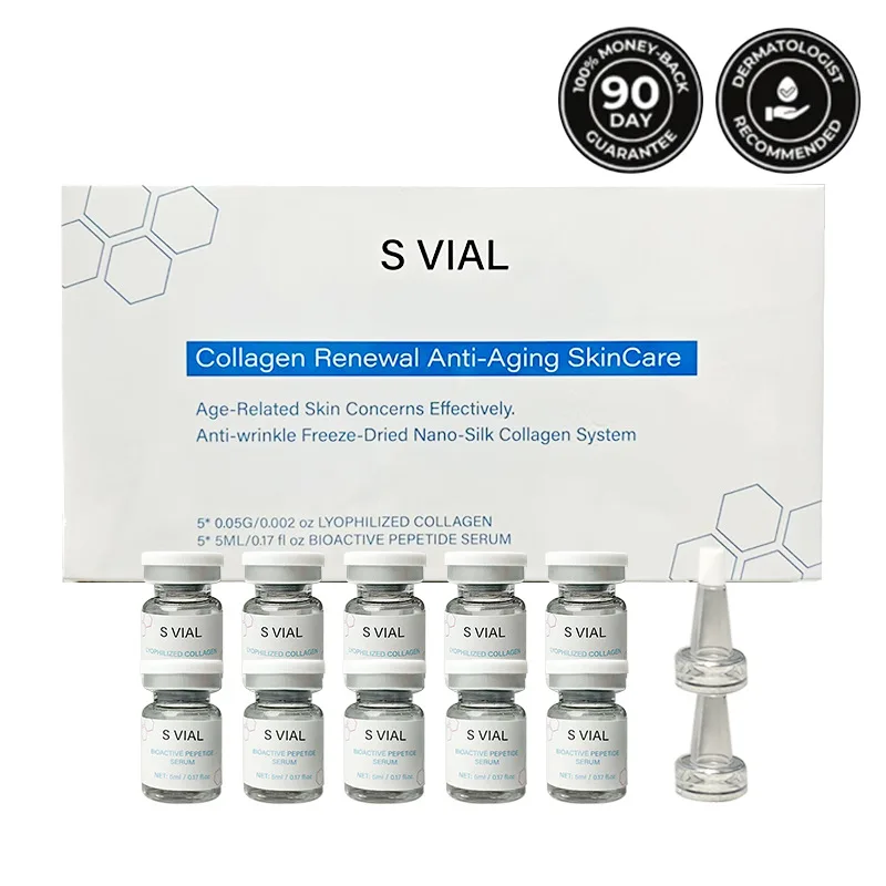 Hot Selling Moisturizing And Anti-aging Collagen Freeze-dried Powder Ball For Children's Skin Silk Collagen System