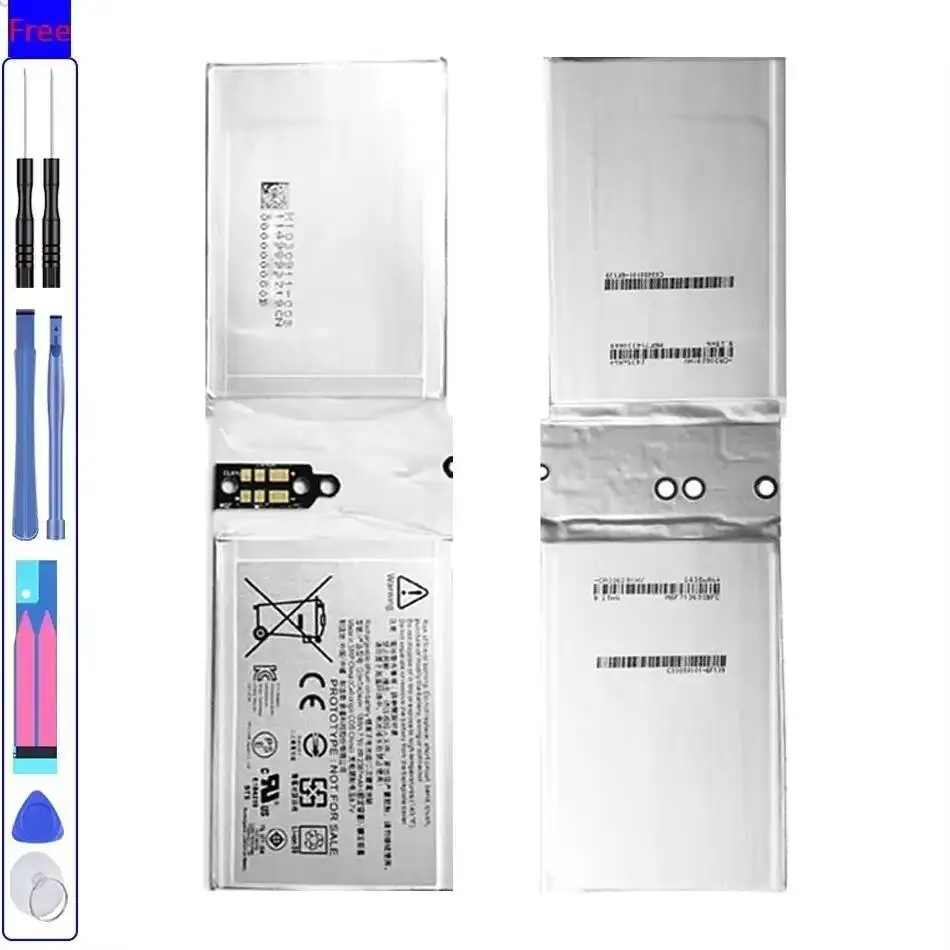 

Аккумулятор для планшета 2387 мАч для Microsoft Surface Book 1, 13,5 дюймов, 1703 1704 CR7 DAK822470K G3HTA020H, экран