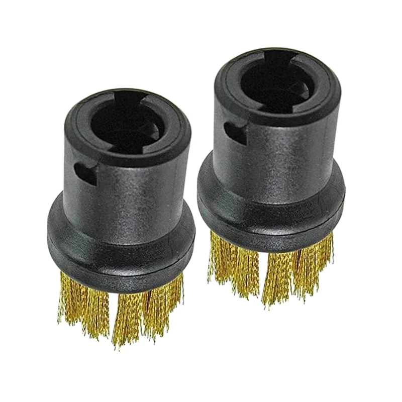 Hot 4X Brass Wire Brush Tool Nozzles For Karcher Steam Cleaners SC1 SC2 CTK10 SC3 SC4 SC5 SC7 Replacement Accessories