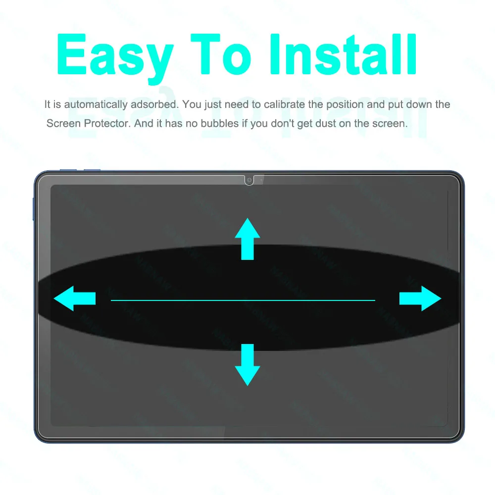 3PCS Scratch Proof Tempered Glass HD Screen Protector For BMAX MaxPad I9 Plus Tablet 10.1 Oil-coating Protective Film