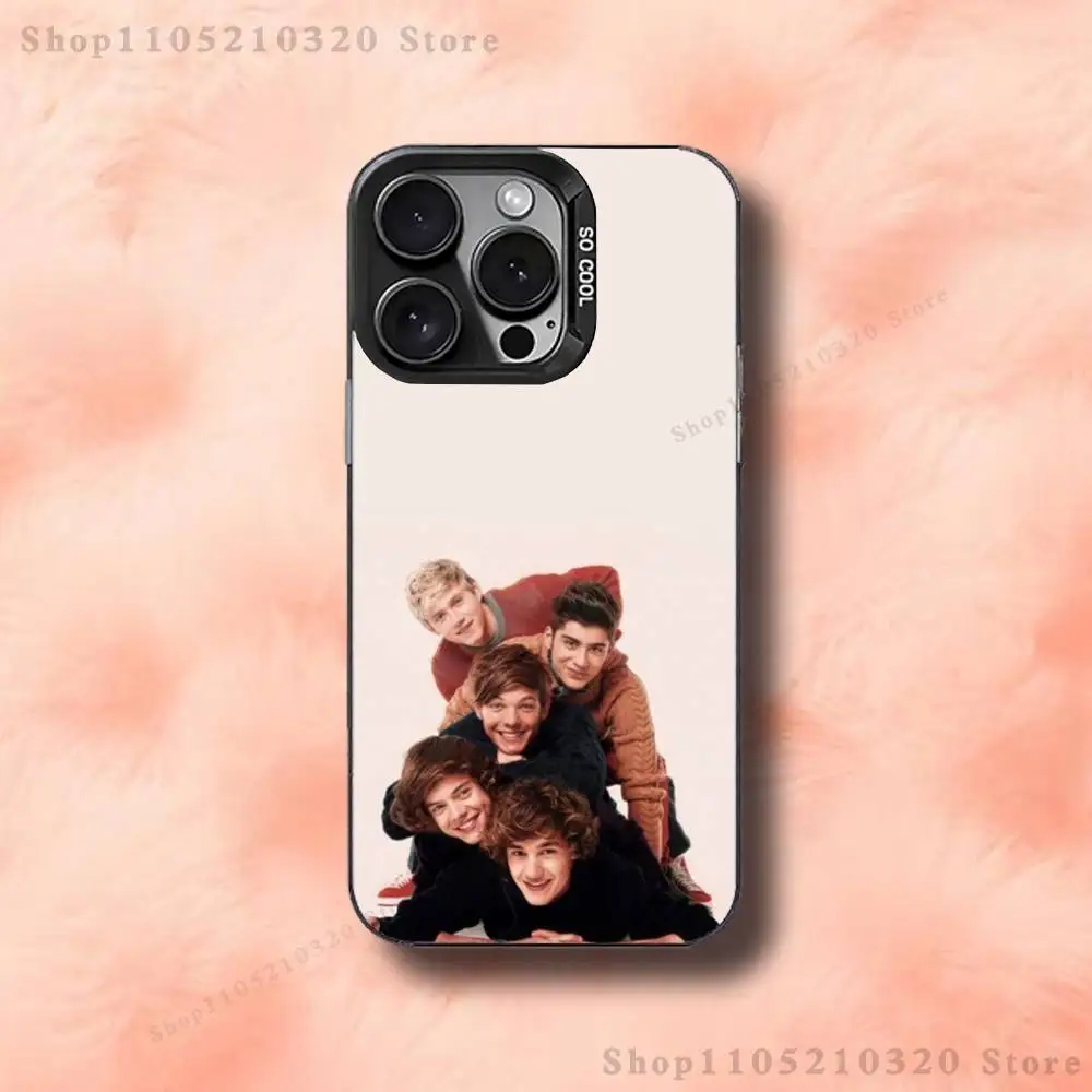 Pop band O-One D-Direction Phone Case For iPhone 17,16,15,14,13,12,11,Pro,Max,Plus,E,Air,Mini Black Tpu Cover - view 3