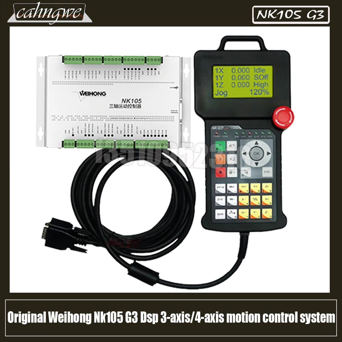 

Cnc 3axis/4axis Dsp Controller Original Weihong Nk105 G3 Handheld Control System Suitable For Cnc Router Automatic Tool Change