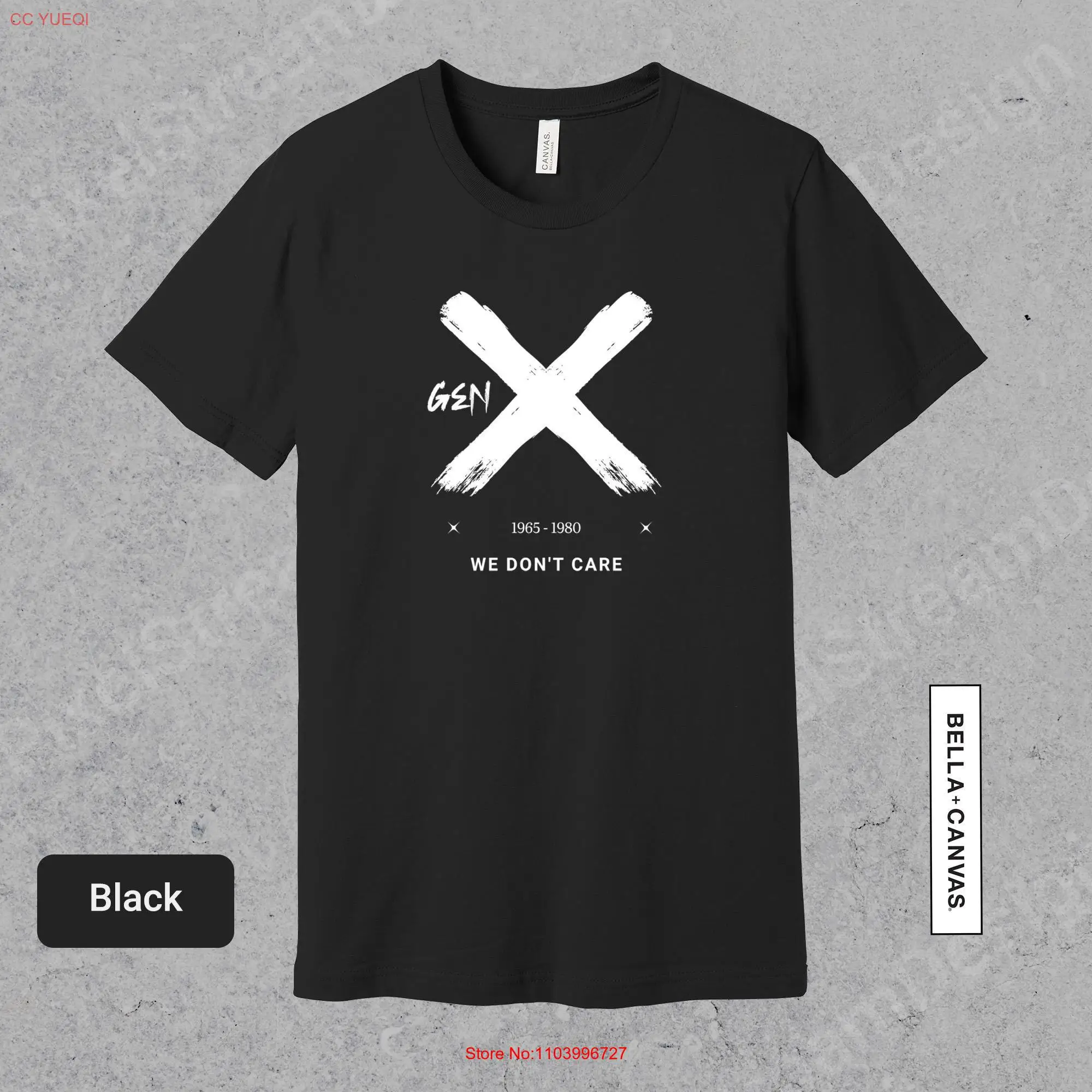 

Gen X T Shirt Generation 70s Funny 80s Apparel Retro Vintage Sarcastic 0690 long or short sleeves