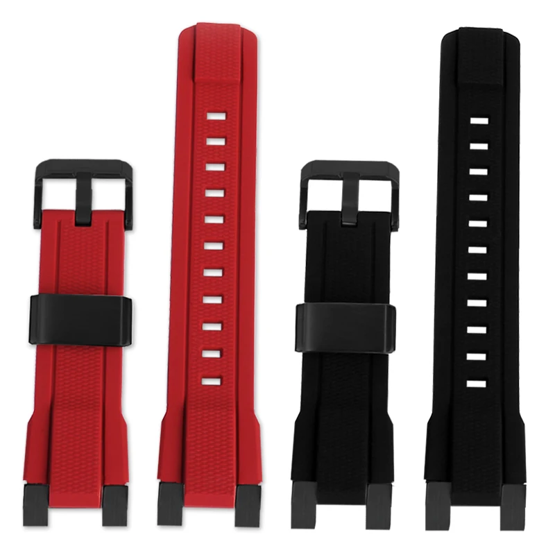 Sport Rubber Men's Strap For Casio immortal bird MTG-B2000 Silicone Watchband MTG b2000 Modify Connector Bracelet accessories