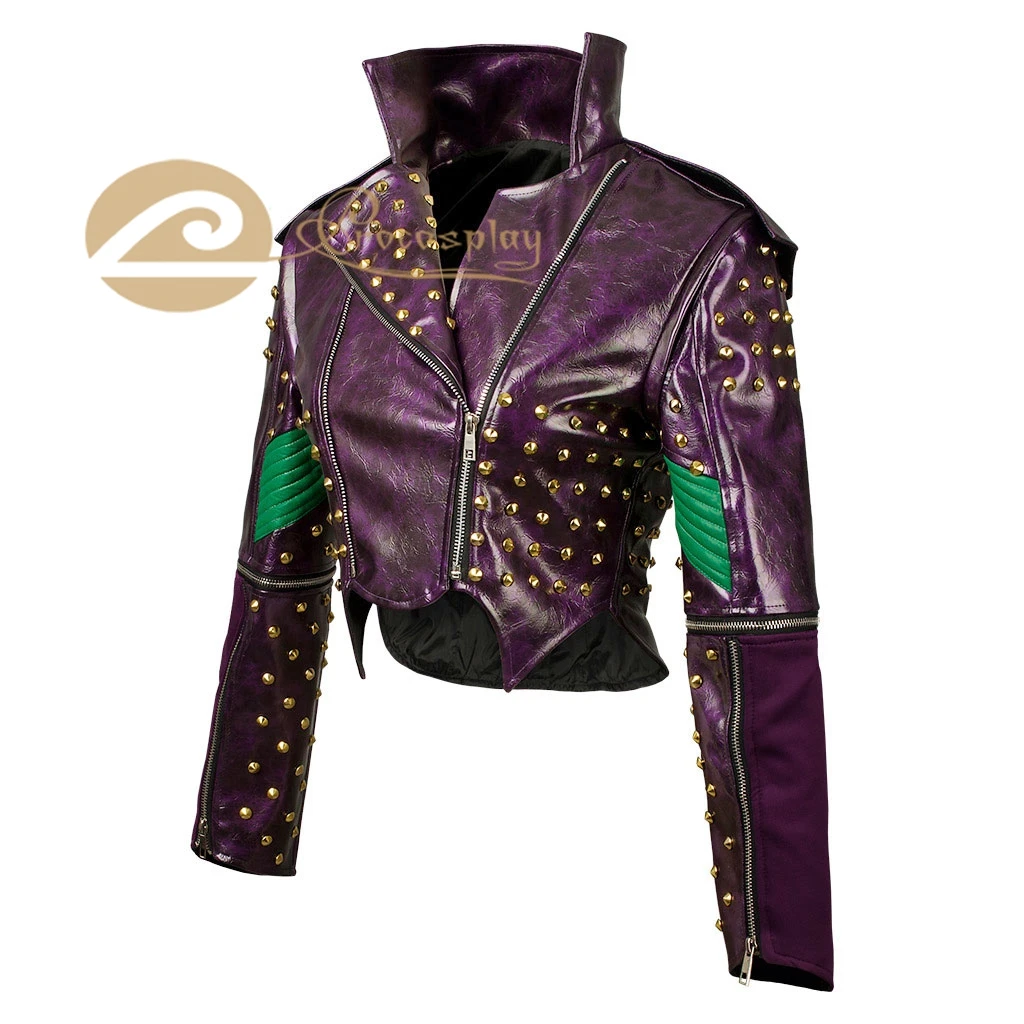 Mal Cosplay Costume Jacket Women Coat Role Play Halloween mp003805