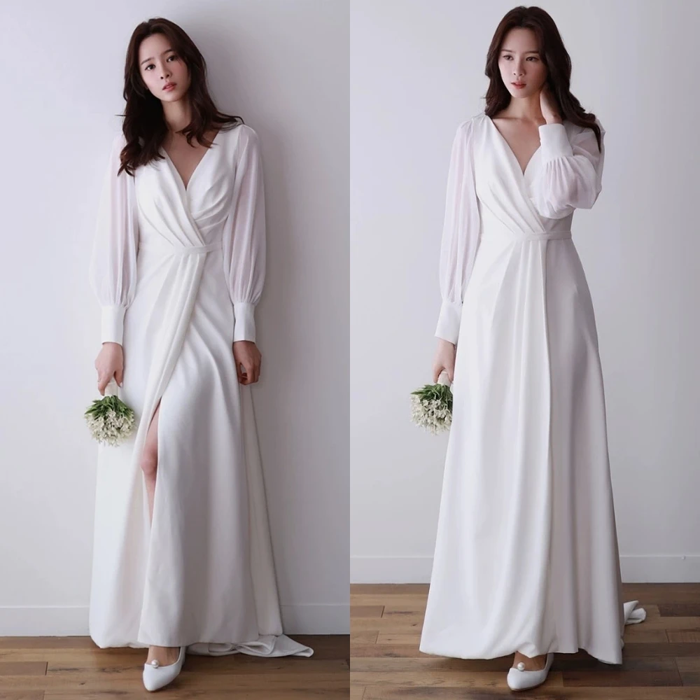 Maßgeschneidertes A-Linien-Abendkleid mit V-Ausschnitt, elegantes formelles Abendkleid und modische, zarte Promi-Kleider, hochwertiges Temperament-Partykleid