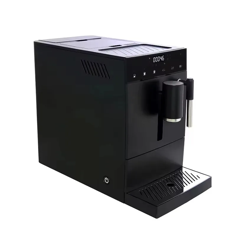 ماكينة قهوة اسبريسو احترافية أوتوماتيكية بالكامل مقاس 19 بار 1.6 بوصة تعمل باللمس مع قضيب بخار #3