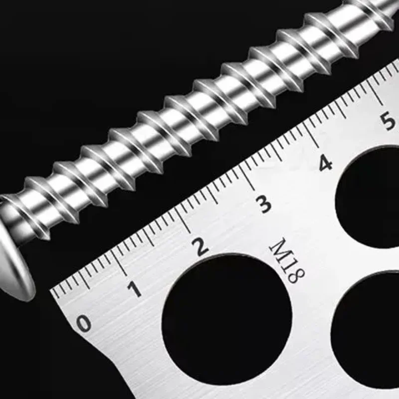 Thread Pitch Gauge Measurement Ruler For Screw Space Saving Measuring Gauge Tool For Bit Bolt Nut Screw Craft Industry And Home