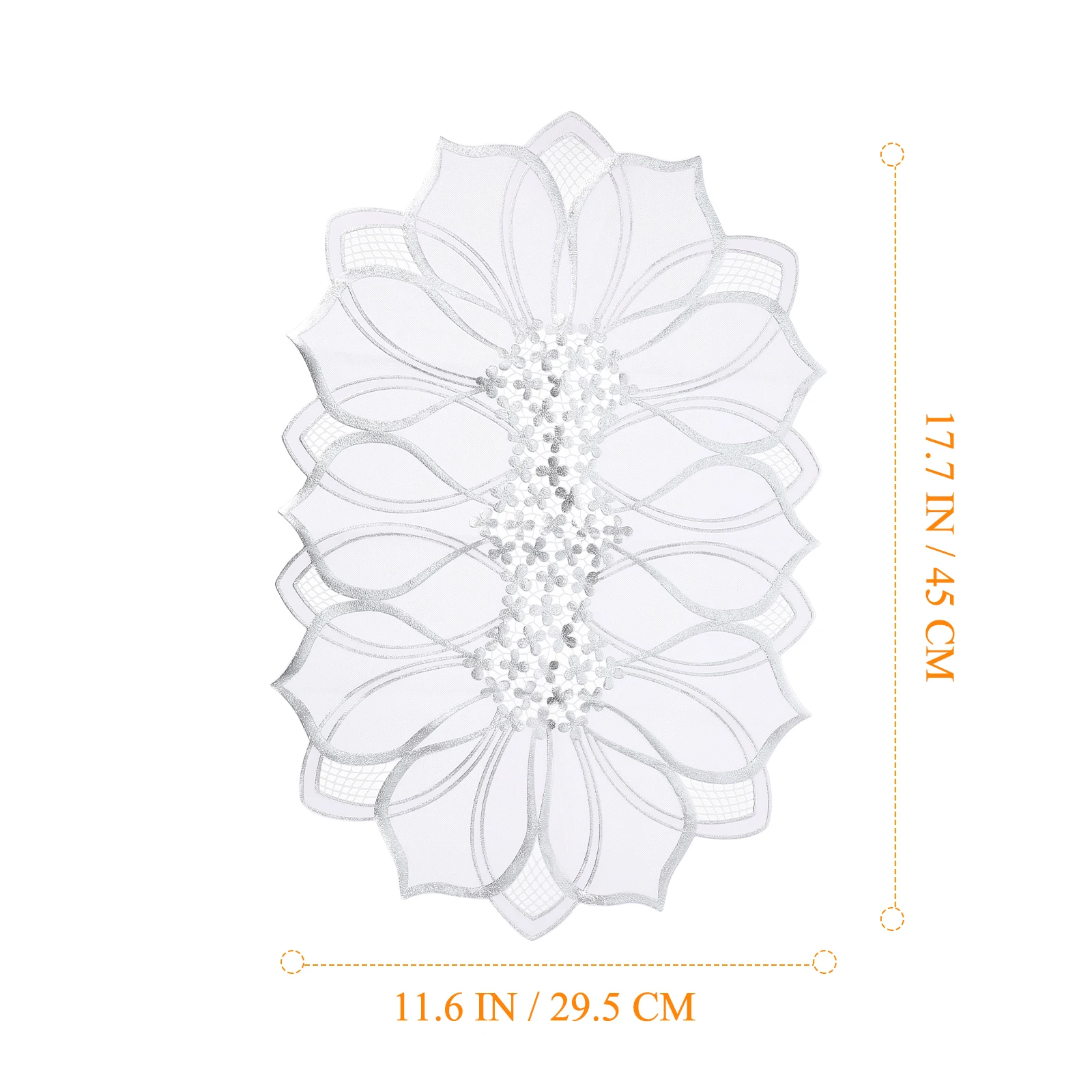 

Premium Pvc Placemat Heat Insulating Table Mat Non-Slip Decorative Coasters For Home Restaurant Party Buffet Hotel