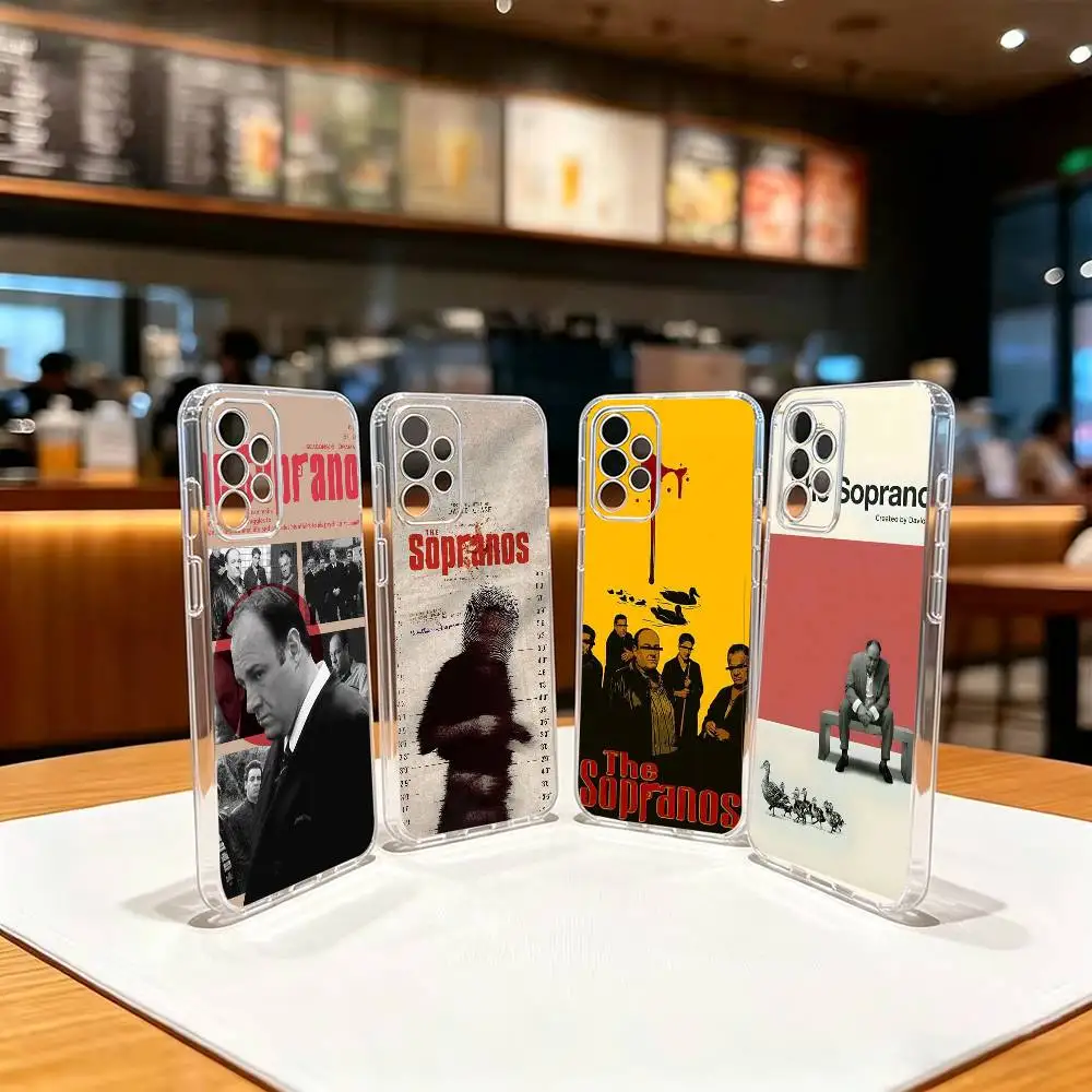 Film The S-Sopranos  ransparent Slim Soft CovePhone Case For Samsung S 25,24,23,22,30,21,10,9,Ultra,Plus,Lite,FE,4,5 G