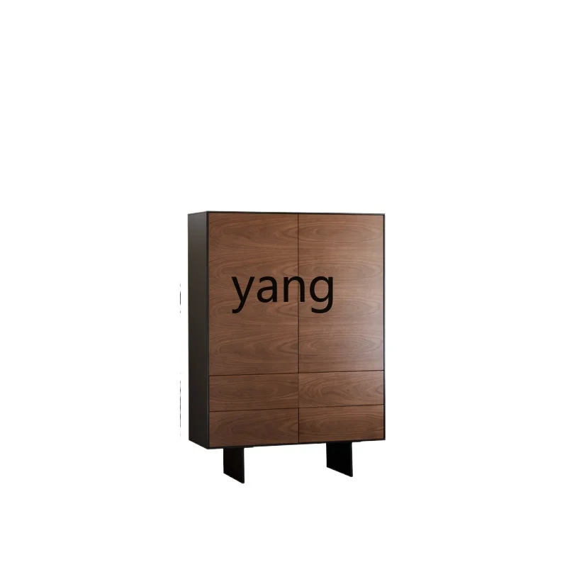 

LMM шкафчик для гостиной из цельного дерева, простой современный шкаф для хранения, боковой шкаф