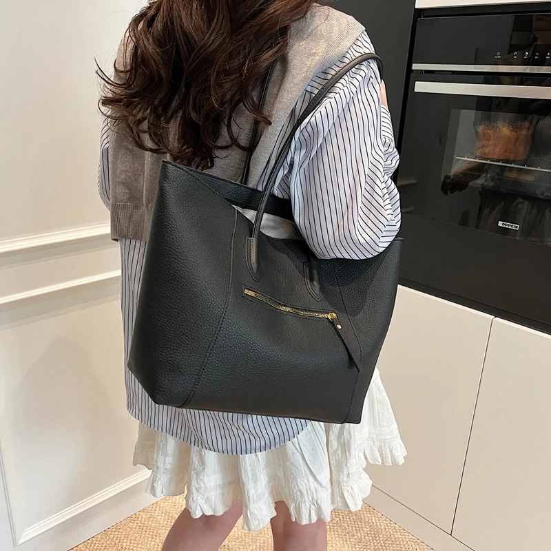 

Женская кожаная роскошная классическая дизайнерская модная сумка через плечо Элегантная сумка для повседневного привлекательного вида