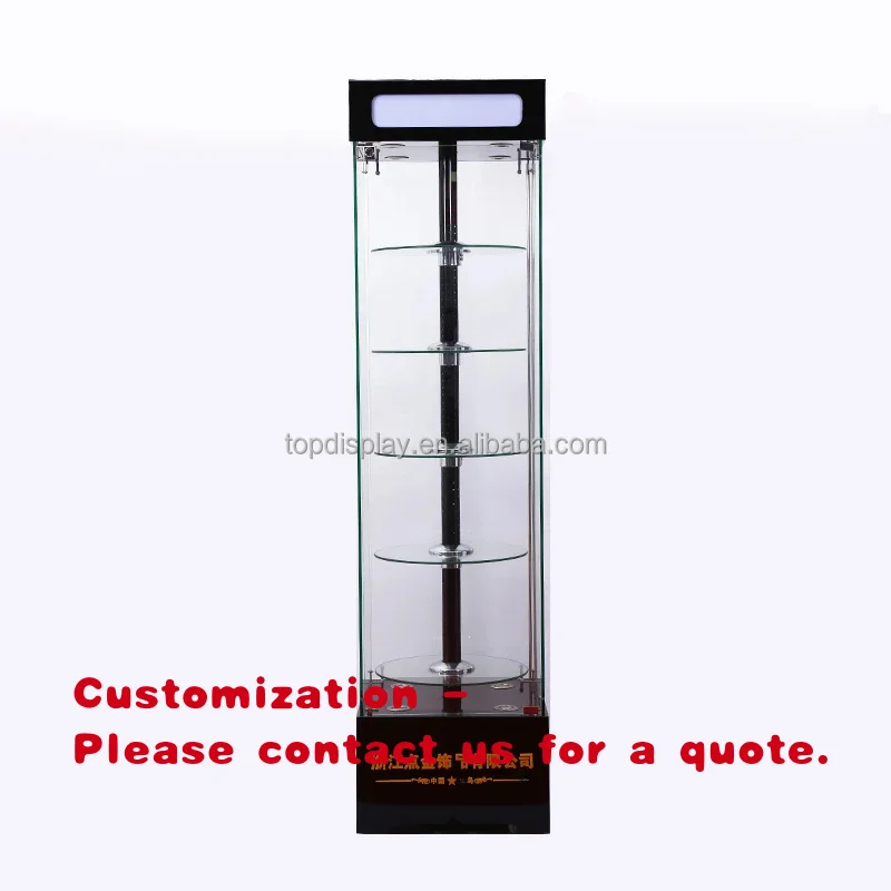 custom.Shop Single Show Black Base Stable Luxury Good Glass Material Shopping Mall Swing Door Glass