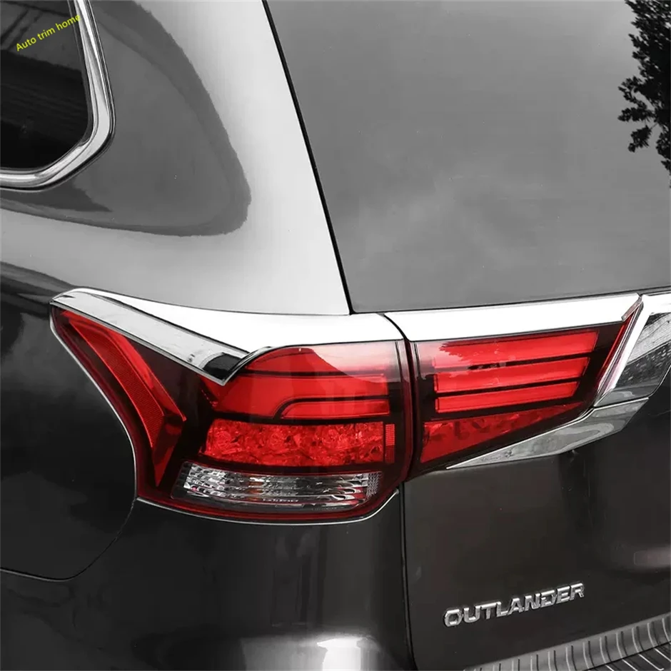 Auto Taillight Streamer Trim Rear Tail Lamp Light Bezel Cover For Mitsubishi Outlander 2015 - 2022 Accessories