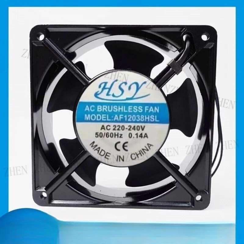

Y ДЛЯ HSY AF12038HBL 12038 AC220V-240V 0,14A 12 СМ Осевой охлаждающий вентилятор