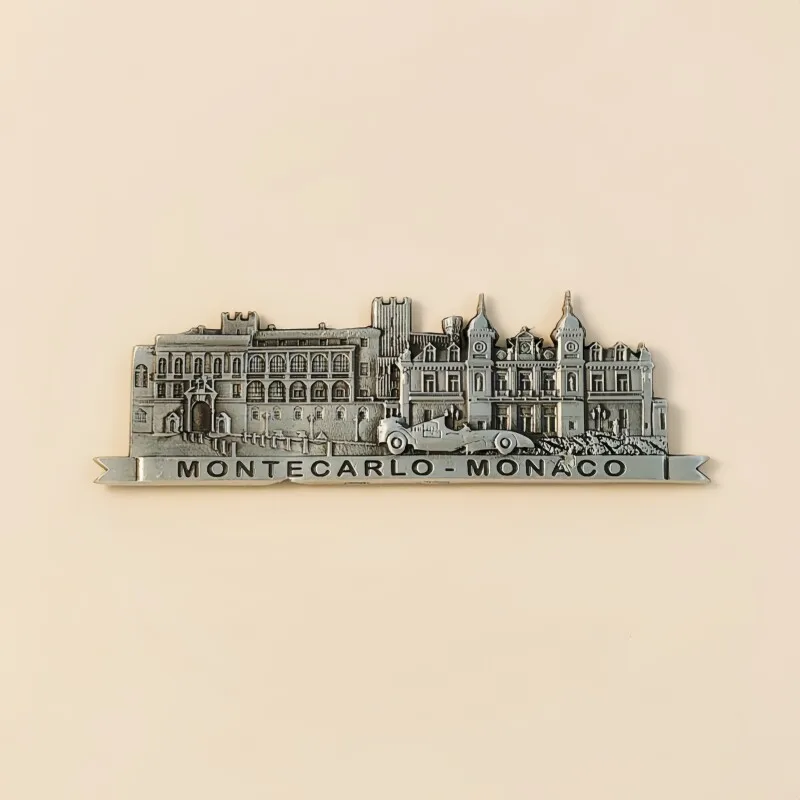 Monaco Fridge Magnets Europe Travel Souvenir Landmark Refrigerator Sticker Home Decor Gifts