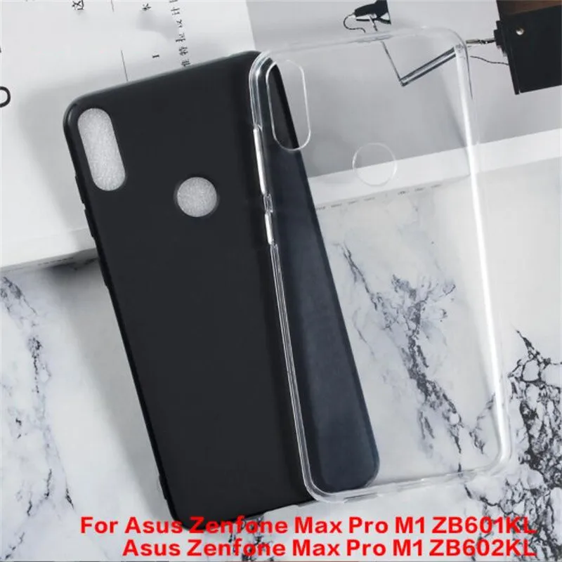 Para Asus Zenfone Max Pro M1 ZB601KL ZB602KL Gel Pudim Silicone Telefone Capa Protetora Shell Para Asus ZB602KL Caso TPU Macio