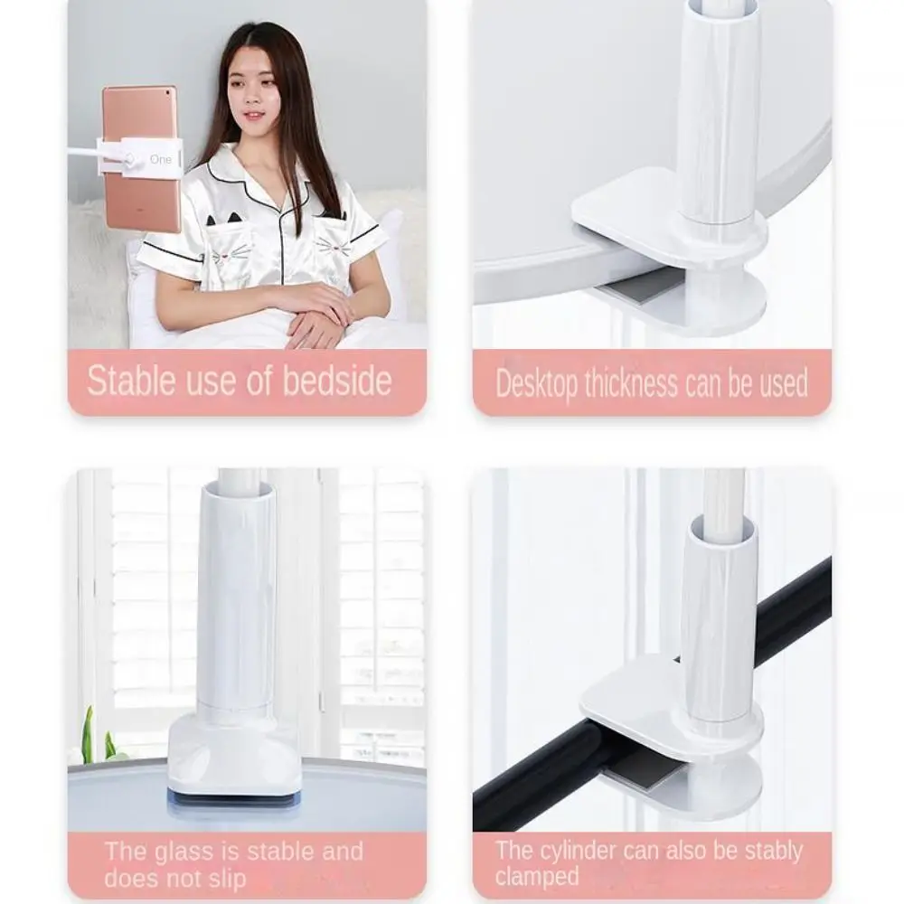 

Держатель для мобильного телефона с длинной рукой 70/80/90/120 см Гибкий спиральный держатель для телефона Многофункциональный складной прикроватный удлинитель