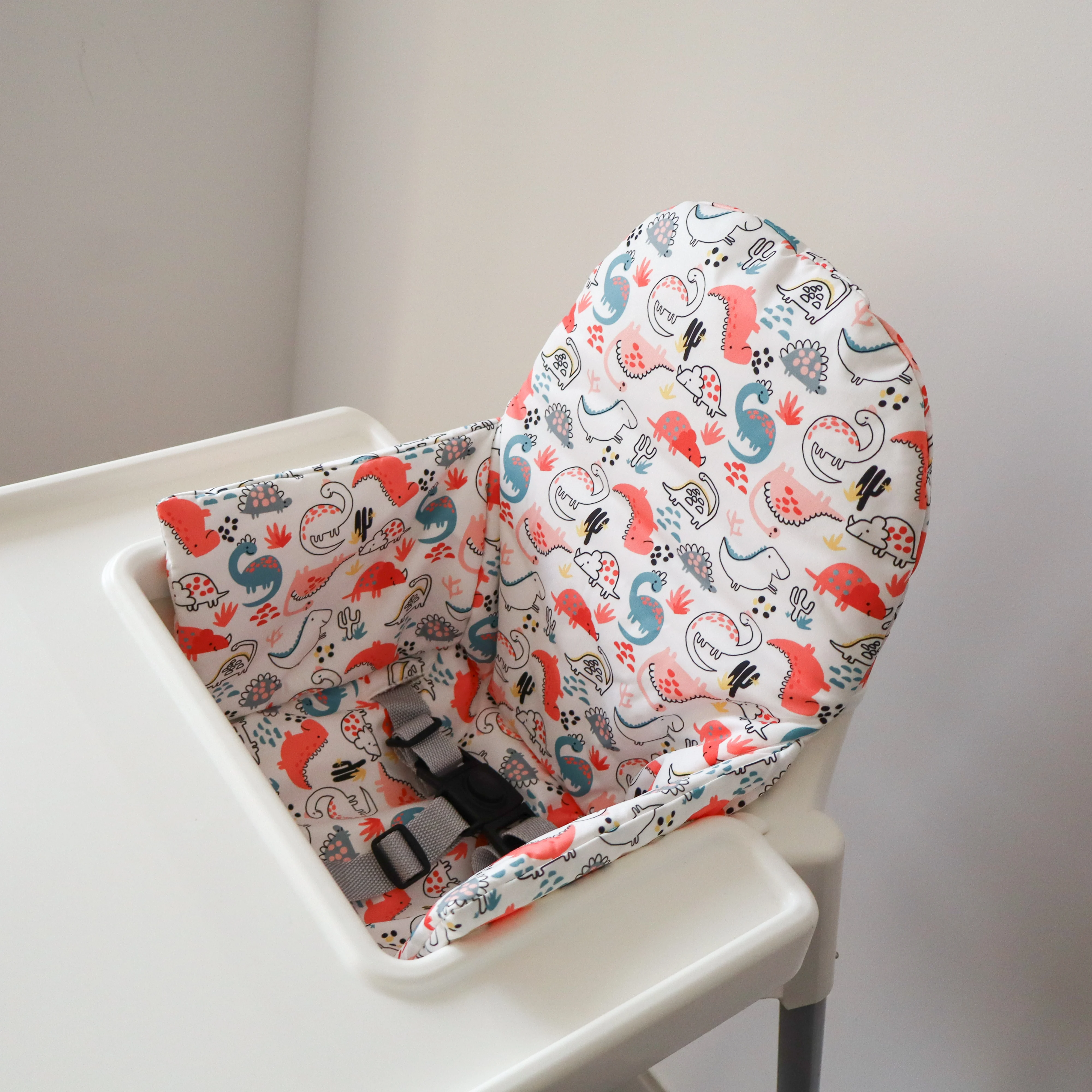 Baby High Chair Cushion universal Seat Pad Thickened Children's Safety Belt Washable Feeding Chair Cushion